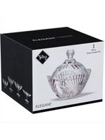 Potiche 16x15x15 cm cristal eco transparente okko - gs