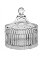 Potiche de vidro transparente minie - gs