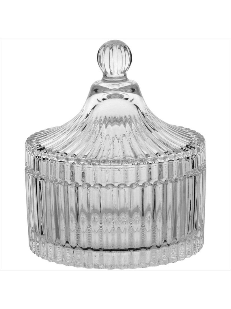 Potiche de vidro transparente minie - gs