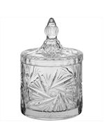 Potiche 16x10x10 cm vidro transparente - gs