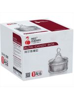 Potiche de vidro transparente minie - gs