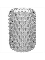 Castiçal vidro transparente 12x8x8cm - gs