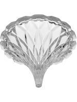 Potiche  vidro transparente 13x12x12cm gs