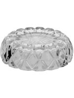 Potiche  vidro transparente 13x12x12cm gs