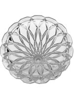 Potiche  vidro transparente 13x12x12cm gs