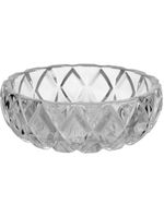 Potiche  vidro transparente 13x12x12cm gs