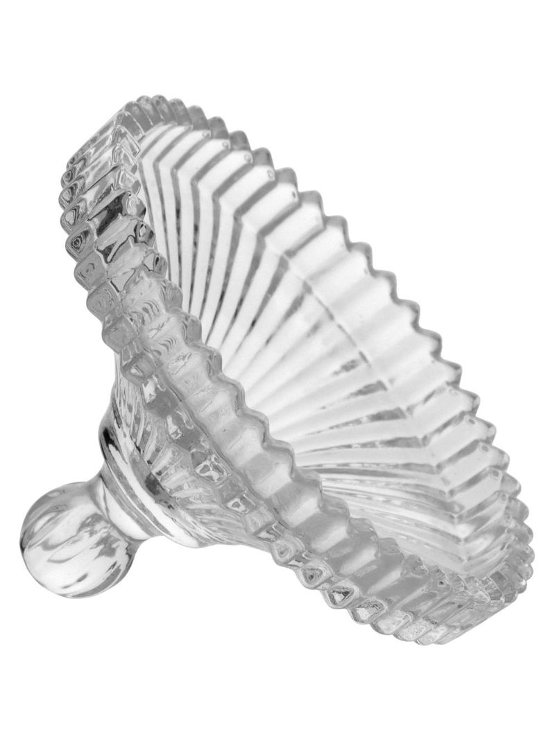 Potiche minie 12x9x9cm vidro transparente gs