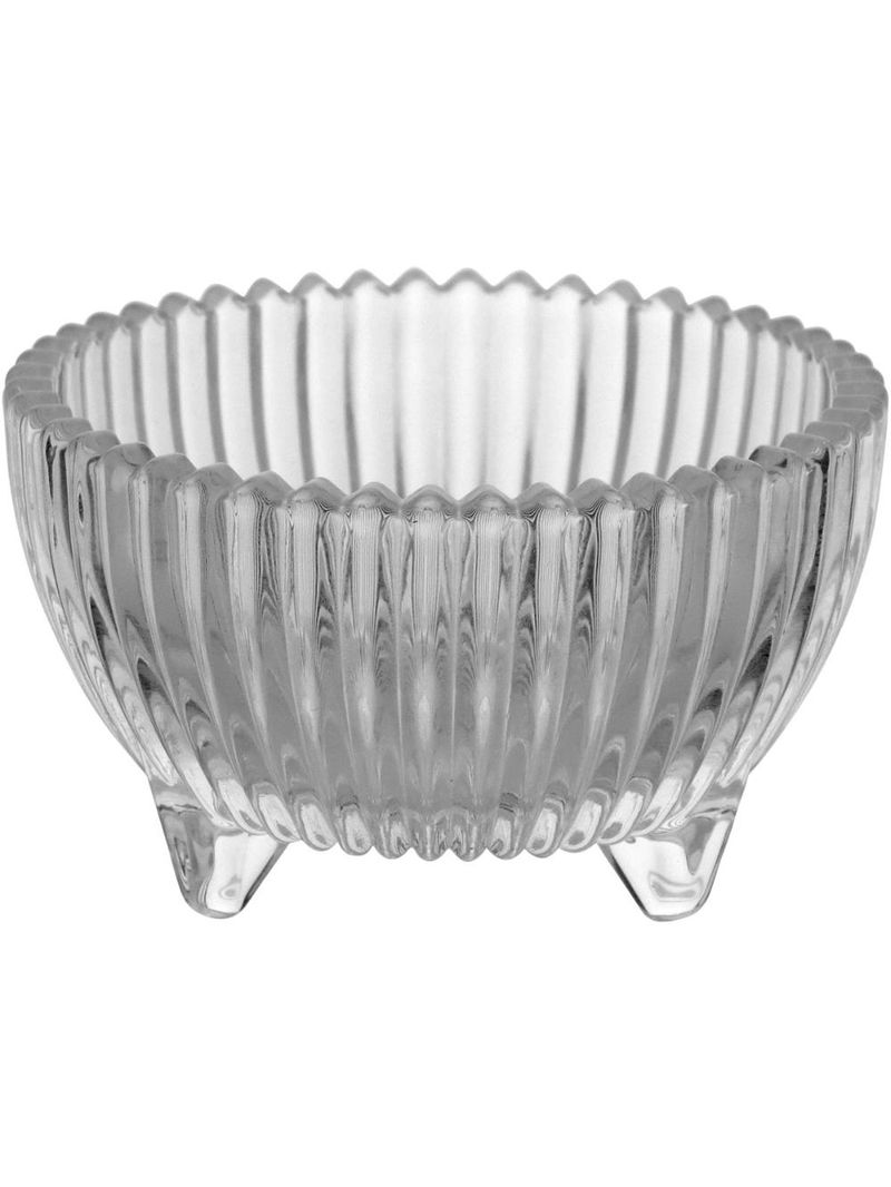 Potiche minie 12x9x9cm vidro transparente gs