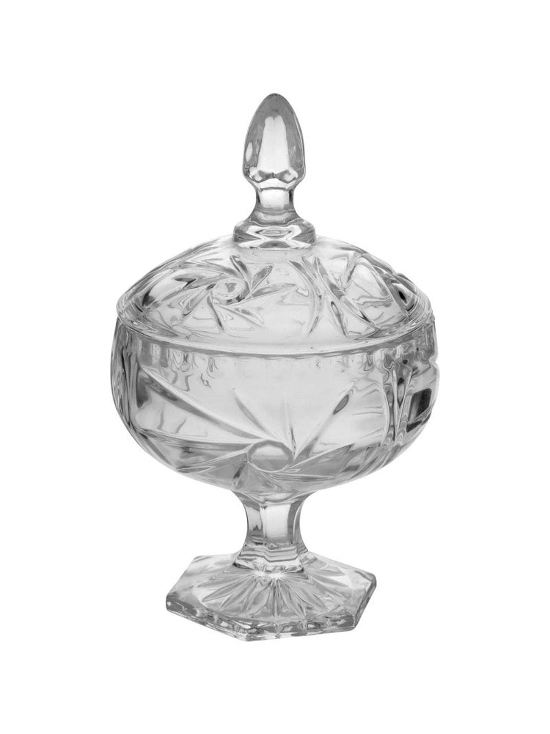 Potiche pryma vidro transparente gs