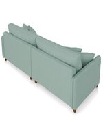 Sofá 2 Lugares Living 172cm Pé Madeira Zoe Boucle Pistache Z08 - Mpozenato