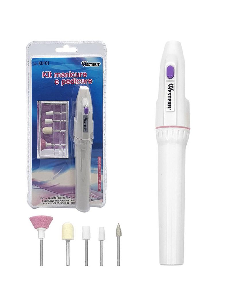 Manicure pedicure 6 peças western