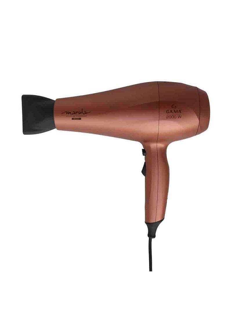 Kit secador e prancha de cabelo led marula bivolt