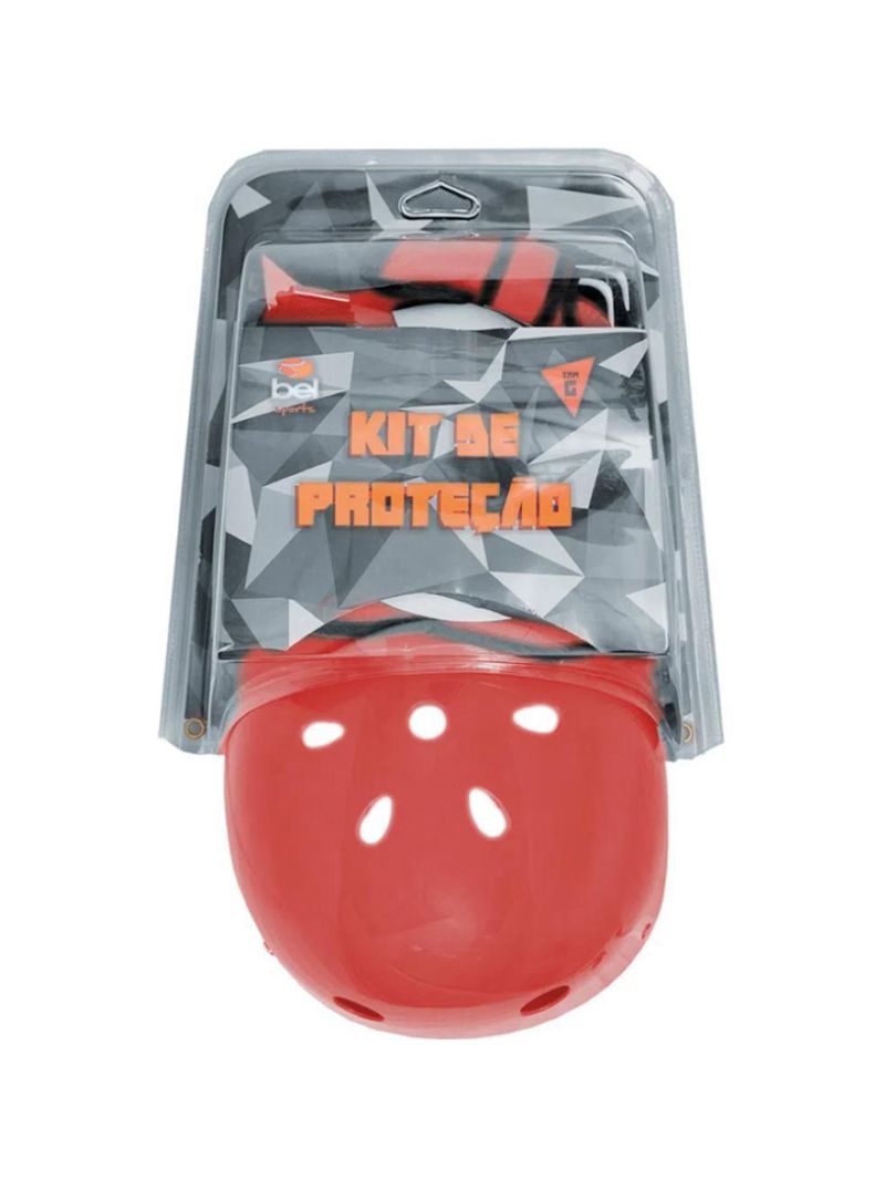 Kit proteção radical premium g redinha vermelho  441905 bel