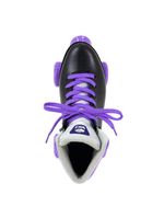 Patins bel quad retro basic preto/roxo tam 35