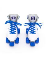 Patins bel quad - retro basic branco/ azul tam 38