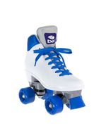 Patins bel quad - retro basic branco/azul tam 35