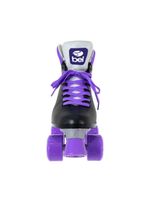 Patins bel quad retro basic preto/roxo tam 37