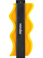 Gabarito copiador de contornos 25cm vonder