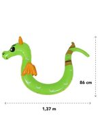 Flutuador inflável de piscina dragão piscina Água praia mar 150400 bel