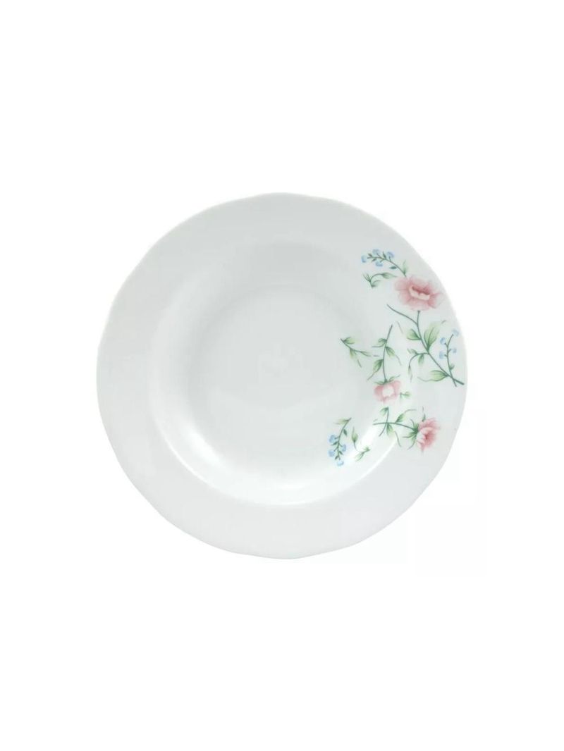 Jogo de jantar 30 peças chá café tereza porcelana schmidt