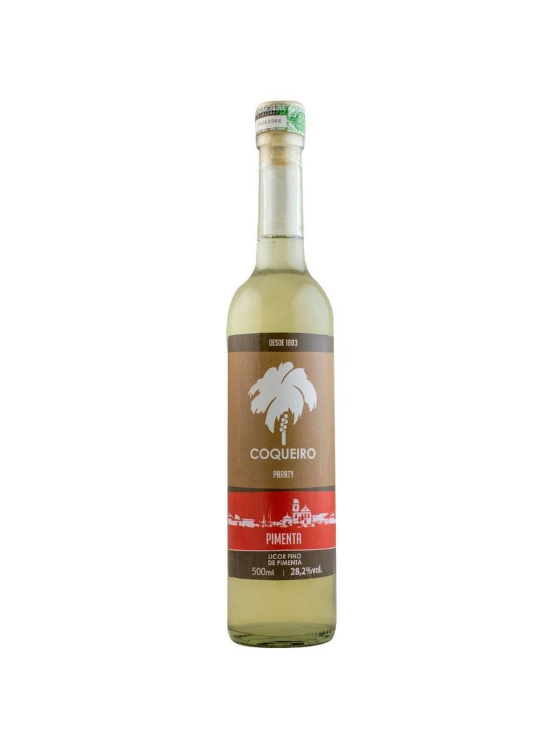Licor fino coqueiro de pimenta 500ml