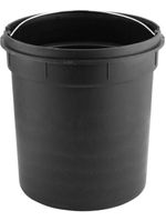 Lixeira redonda 5 litros inox cinza vonder