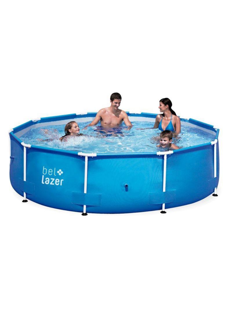 Piscina de armação bel life 7000 litros - bel lazer
