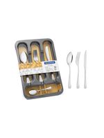 Faqueiro em aço inox havana 24pçs - tramontina