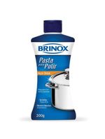Pasta para polir aço inox 200g brinox