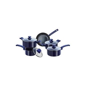 Jogo panela diamond hauskraft azul 5 peças