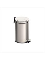 Lixeira aço inox com pedal brasil 12 l tramontina