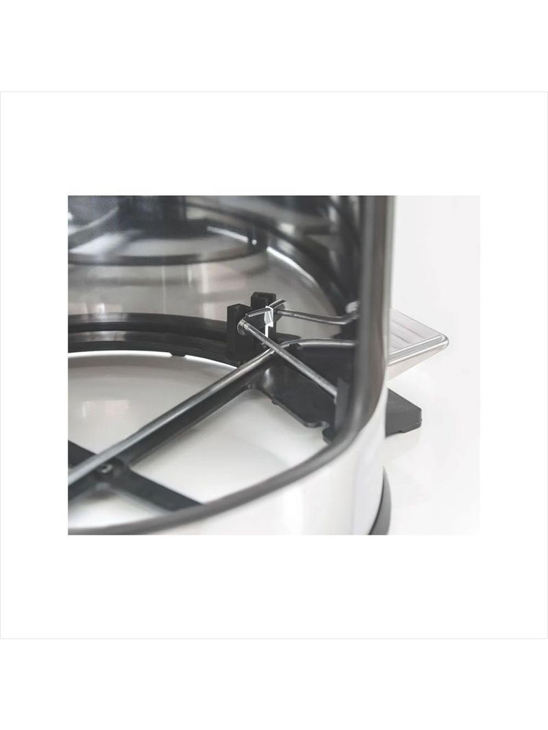 Lixeira aço inox com pedal brasil 12 l tramontina