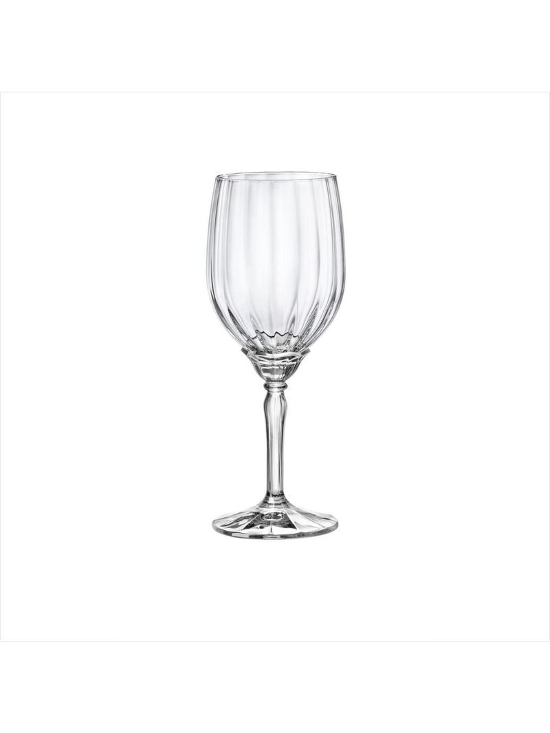 Jogo 6 taças vinho florian 380 ml