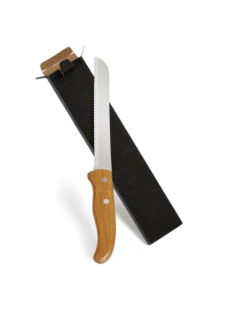 Faca para pão inox / bambu special line - 7 welf