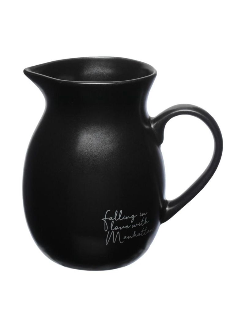 Jarra cerâmica manhattan hauskraft preta 1l