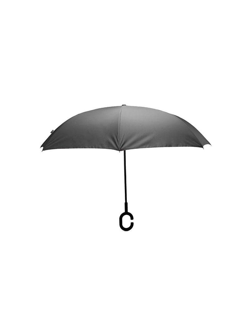 Guarda-chuva invertido - cinza - 108 cm welf