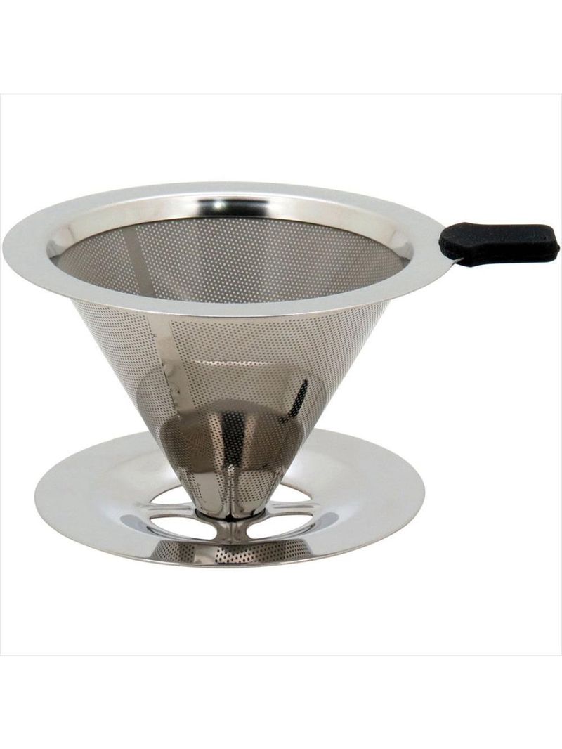 Filtro café 9x15x12 cm inox prata - gs
