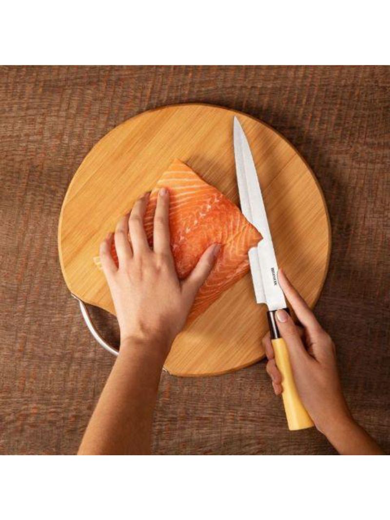 Faca para sushi e sashimi 8 1/2 samurai brinox