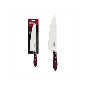 Faca carne inox 10 polywood verde