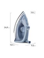 Ferro de Passar Roupa a Vapor e a Seco Electrolux 110V- Efficient ESI10 Azul