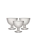 Taça c/ pé candice jogo 3 peças hauskraft