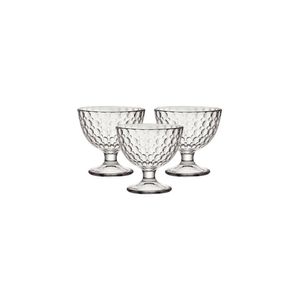 Taça c/ pé candice jogo 3 peças hauskraft