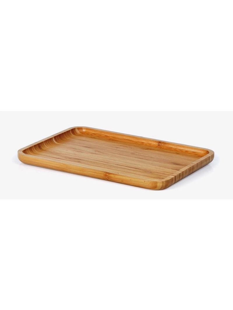 Bandeja em bambu para servir - 28x20cm welf