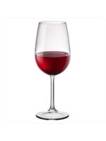 Taça de vinho cristal transparente 540ml 6 peças bormioli rocco riserva