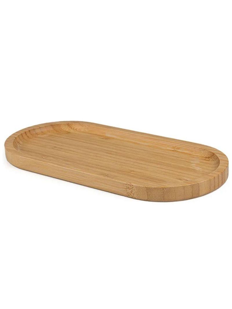 Bandeja em bambu para servir - 26x12x17cm