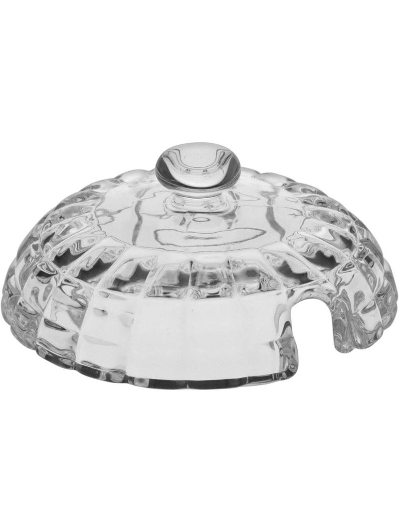 Meleira com colher vidro transparente 170 ml