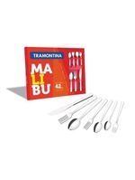 Kit de talheres inox 42 peças linha malibu tramontina