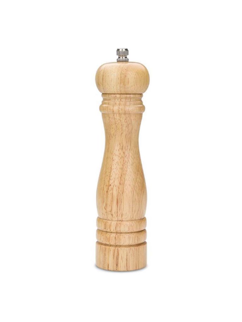 Moedor para pimenta/sal madeira parma 5x21cm brinox
