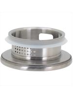 Jogo de jarra - copos 2l - 300ml borosilicato transparente 7 peças com tampa inox - gs