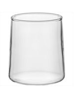 Jogo de jarra - copos 2l - 300ml borosilicato transparente 7 peças com tampa inox - gs